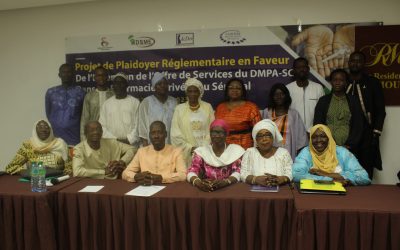 Plaidoyer pour le DPMA-SC dans les régions de Dakar, Fatick, Kaolack