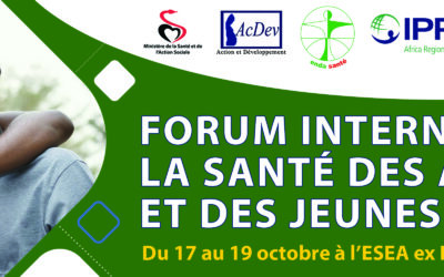 Rapport du forum international sur la Santé de la Reproduction des Adolescents et Jeunes (SRAJ)